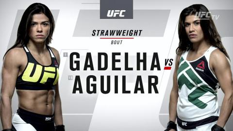 UFC 190 - Jessica Aguilar vs Claudia Gadelha - Aug 1, 2015