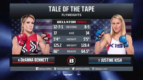 Bellator 284: DeAnna Bennett vs Justine Kish - Aug 12, 2022