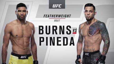 UFC 252: Herbert Burns vs Daniel Pineda - Aug 16, 2020