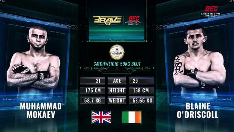 Nuhammad Mokaev vs Blaine O'Driscoll  - Sep 25, 2021