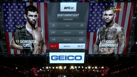 UFC 207 - Dominick Cruz vs Cody Garbrandt - Dec 30, 2016