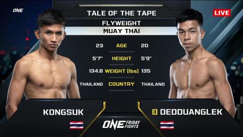 One Friday Fights 35 - K. Suanluangrotyok vs Dedduanglek Tded99 - September 28, 2023