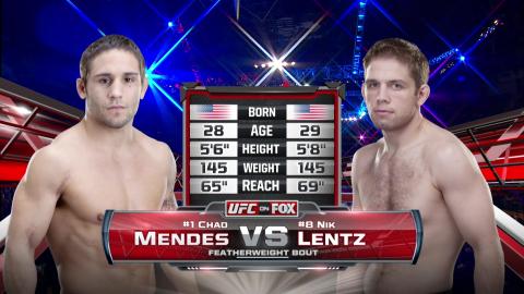 UFC on FOX 9 - Chad Mendes vs Nik Lentz - Dec 14, 2013