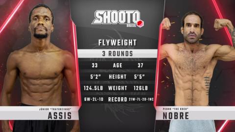 Shooto Brasil 118 - Pedro Nobre vs Júnior Assis - June 29, 2023