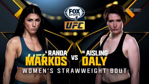 UFC 186 - Aisling Daly vs Randa Markos - Apr 25, 2015