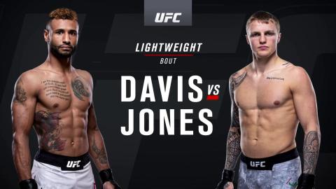 UFC on ESPN 20 - Mike Davis vs Mason Jones - Jan 19, 2021