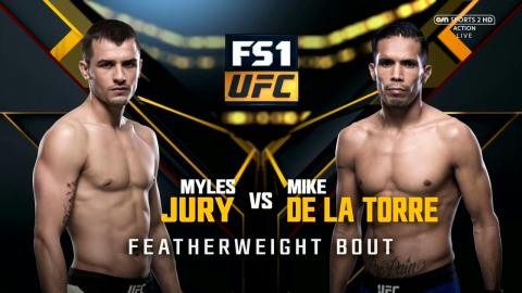 UFC 210 - Myles Jury vs Mike de la Torre - Apr 8, 2017
