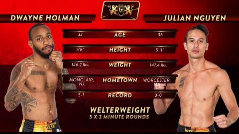 Dwayne Holman VS Julian Nguyen - Aug 27, 2021