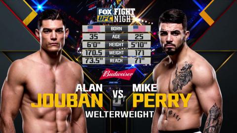 UFC on Fox 22 - Alan Jouban vs Mike Perry - Dec 18, 2016