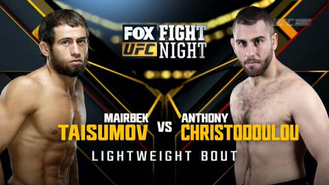 UFC on FOX 14 - Mairbek Taisumov vs Anthony Christodoulou - Jan 23, 2015