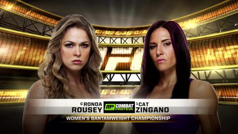 UFC 184 - Ronda Rousey vs Cat Zingano - Feb 28, 2015