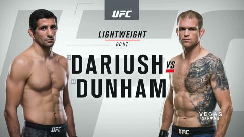 UFC 216 - Beneil Dariush vs Evan Dunham - Oct 6, 2017