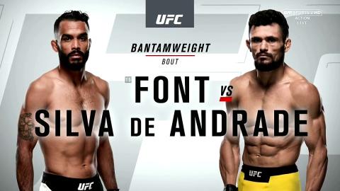UFC 213 - Rob Font vs Douglas Silva de Andrade - Jul 9, 2017