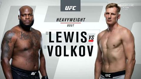 UFC 229 - Derrick Lewis vs Alexander Volkov - Oct 7, 2018