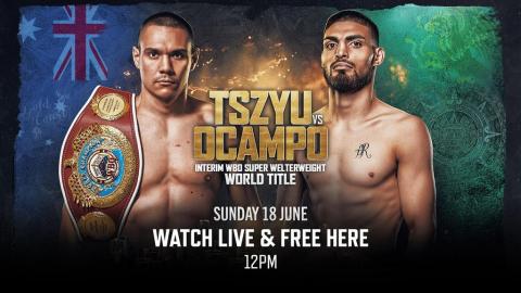 Boxing - Tim Tszyu vs. Carlos Ocampo - Jul 17, 2023