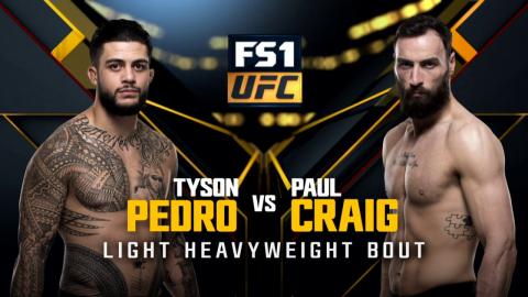 UFC 209 - Paul Craig vs Tyson Pedro - Mar 4, 2017