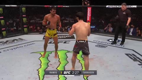 UFC 267 - Ricardo Ramos vs. Zubaira Tukhugov - Oct 30, 2021