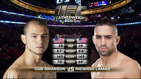 UFC on FOX 1 - Cub Swanson vs Ricardo Lamas - Nov 12, 2011