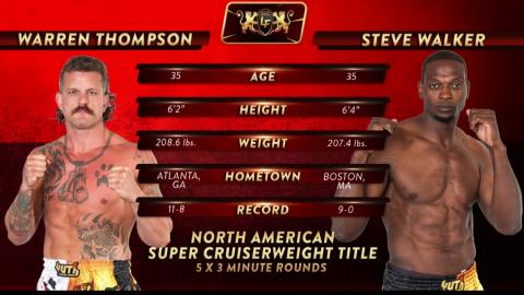 Warren Thompson VS Steve Walker - Aug 27, 2021