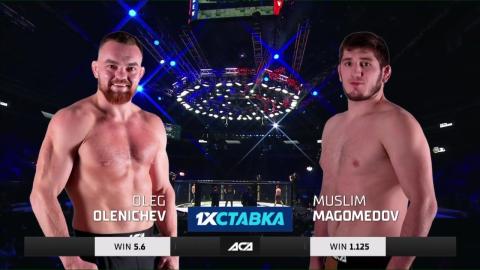 ACA 148 - Muslim Magomedov vs Oleg Olenichev - Nov 18, 2022