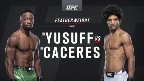UFC Fight Night 203 - Sodiq Yusuff vs Alex Caceres - March 12, 2022