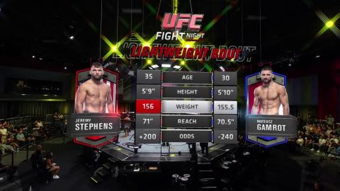 UFC on ESPN 26 - Jeremy Stephens vs Mateusz Gamrot - Jul 18, 2021