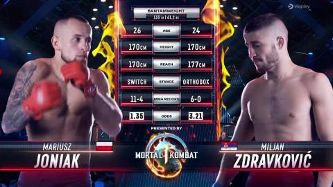 KSW 86 - Miljan Zdravkovic vs Mariusz Joniak - September 15, 2023