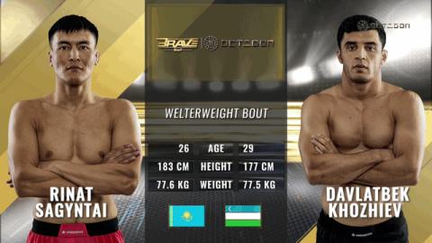 Octagon 35 - Rinat Sagyntay vs Davlatbek Khozhiev - Sep 30, 2022