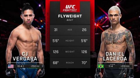 UFC on ESPN 43 - CJ Vergara vs Daniel Lacerda - Mar 25, 2023