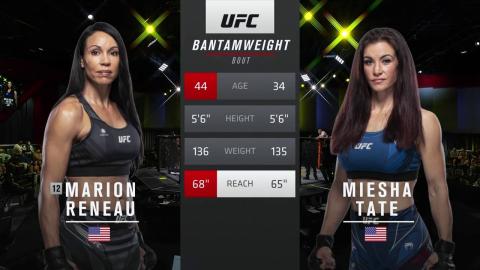 UFC on ESPN 26 - Marion Reneau vs Miesha Tate - Jul 18, 2021
