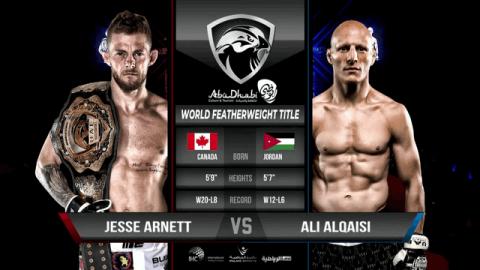 UAE Warriors 33 - Ali AlQaisi vs Jesse Arnett - Sep 17, 2022