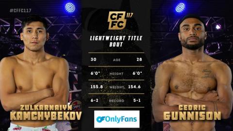 CFFC 117 - Gunnison vs Kamchybekov - March 31, 2023