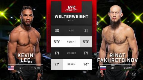 UFC on ESPN 48 - Kevin Lee vs Rinat Fakhretdinov - Jul 01, 2023
