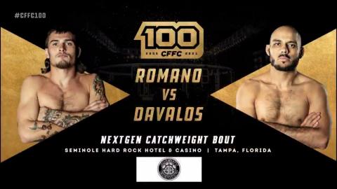 Jesse Romano vs. Andres Davalos - Sep - 16, 2021