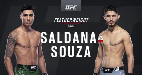 UFC Fight Night 205 - Luis Saldana vs Bruno Souza - March 27, 2022