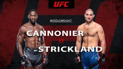 UFC Fight Night 216 - Jared Cannonier vs Sean Strickland - Dec 17, 2022