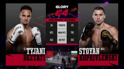 Glory Collision 4 - Tyjani Beztati vs Stoyan Koprivlenski - Oct 08, 2022