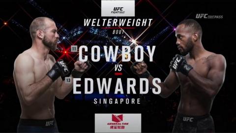 UFC Fight Night 132 - Leon Edwards vs Donald Cerrone - Jun 23, 2018