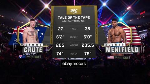 UFC 290 - Jimmy Crute vs Alonzo Menifield - July 08, 2023