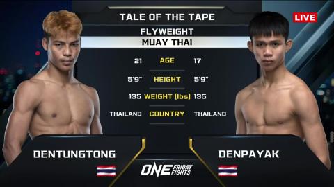 One Friday Fights 32 - D. Singha Mawynn vs D. Detpetchsrithong - September 7, 2023