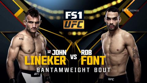 UFC 198 - John Lineker vs Rob Font - May 13, 2016