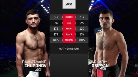 Davlatmand Chuponov VS Arkadiy Osipyan _ Aug 30,2021