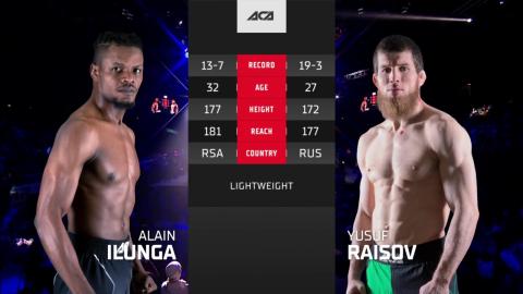 ACA 151 - Yusuf Raisov vs Alain Ilunga - Jan 27, 2023