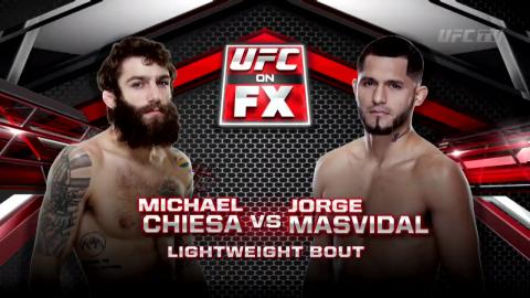UFC on FOX 8 - Michael Keith Chiesa vs Jorge Masvidal - Jul 27, 2013