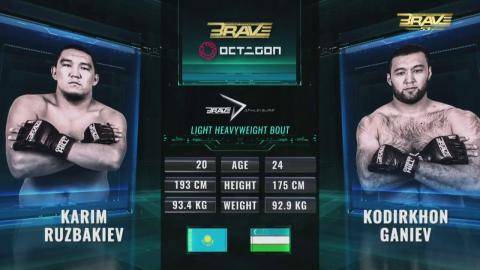 KaRim Ruzbakieev VS. Kodirkhon Ganiev - Aug 21,2021