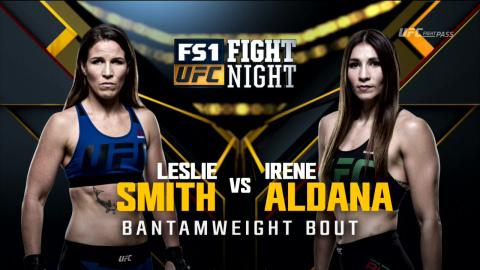 UFC on Fox 22 - Leslie Smith vs Irene Aldana - Dec 18, 2016