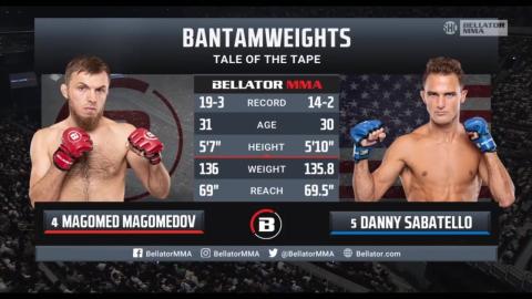 Bellator MMA vs RIZIN 2 - Magomed Magomedov vs Danny Sabatello - July 28, 2023