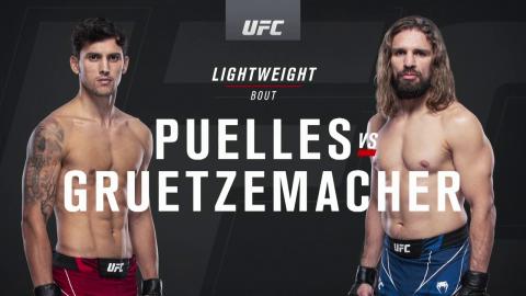 UFC on ESPN 31 - Claudio Puelles vs Chris Gruetzemacher - Dec 4, 2021