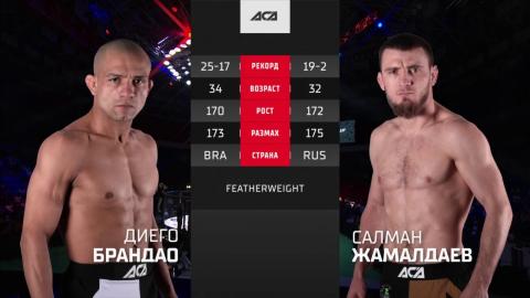 Salman Zhamaldaev vs. Diego Brandão- Aug 30,2021