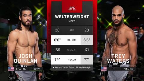 UFC Fight Night 223 - Quinlan vs. Waters - April 29, 2023